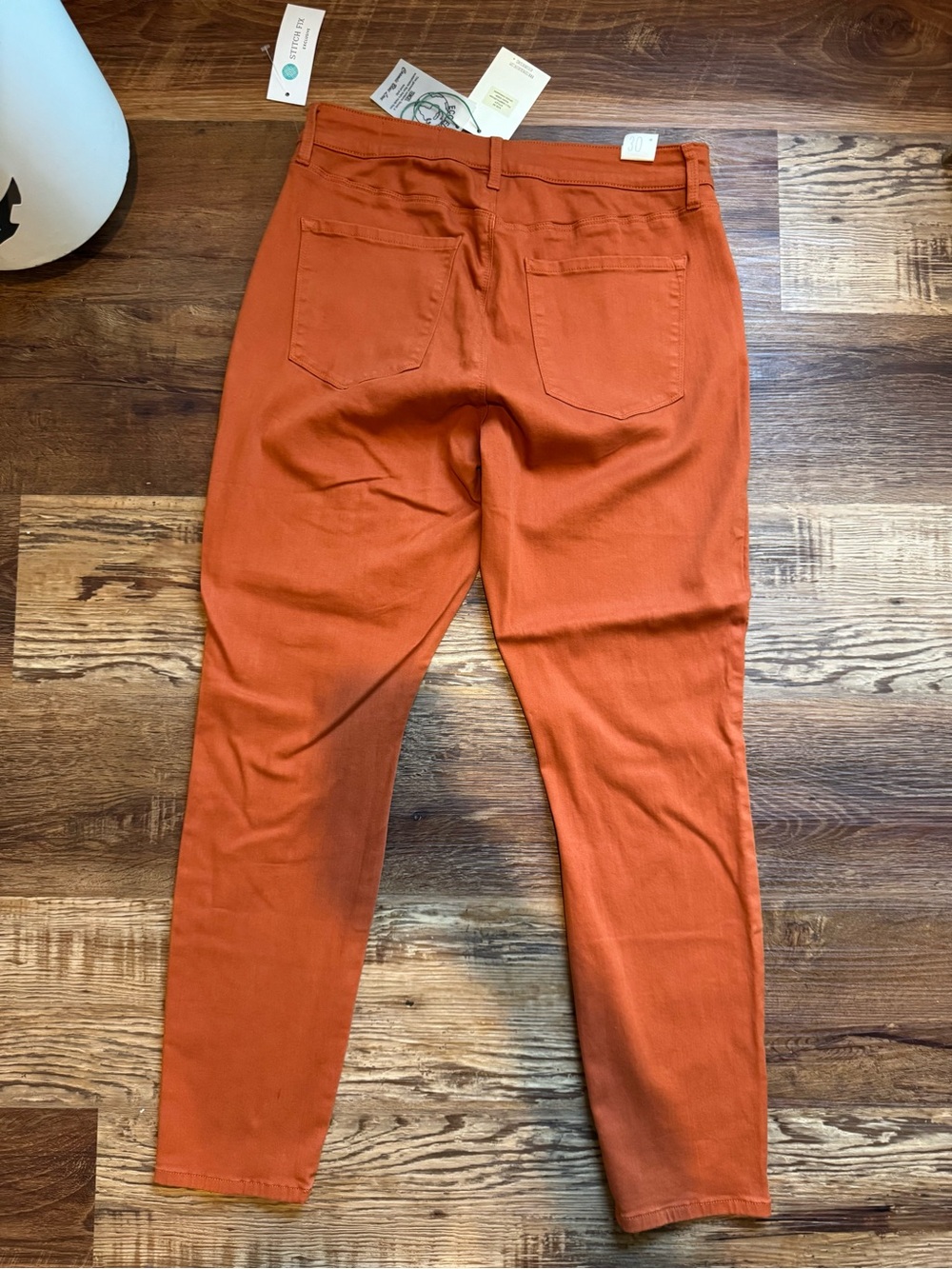 Stitch fox pumpkin orange skinny jeans 30 nwt - Picture 3 of 3